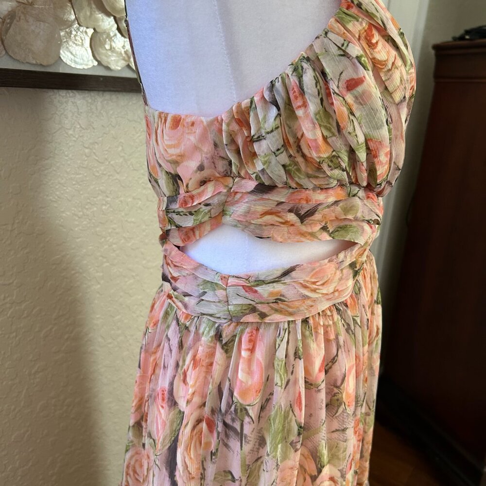 NWOT Anthropologie Fritillaria Floral Maxi Dress - Picture 6 of 9